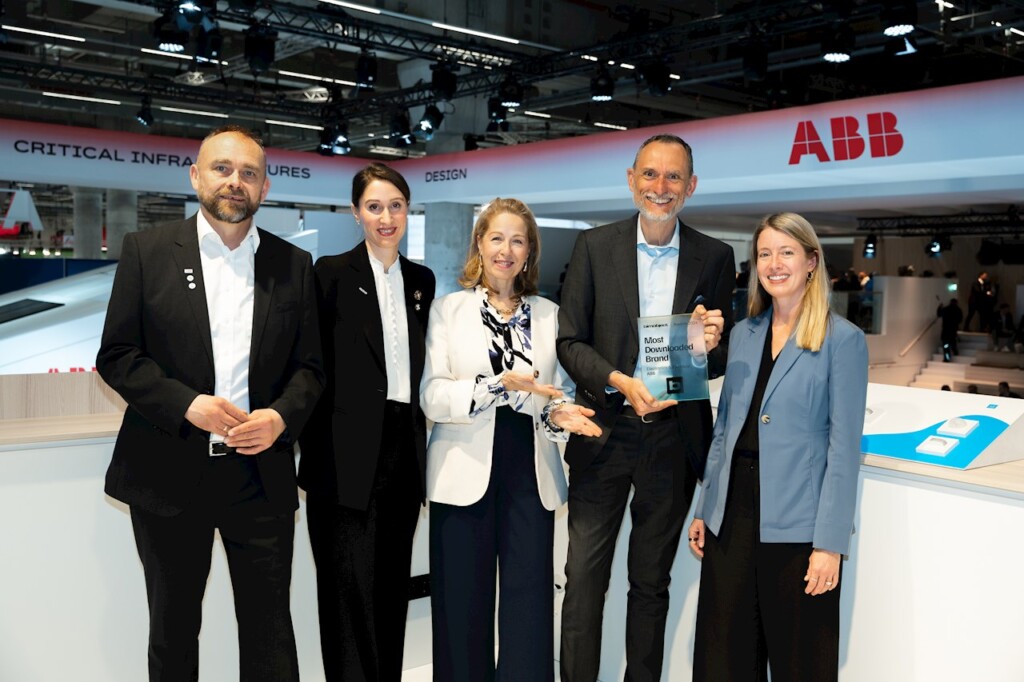 ABB, la marca más descargada en BIMobject Awards 2026 en Electrónica y Electricidad.