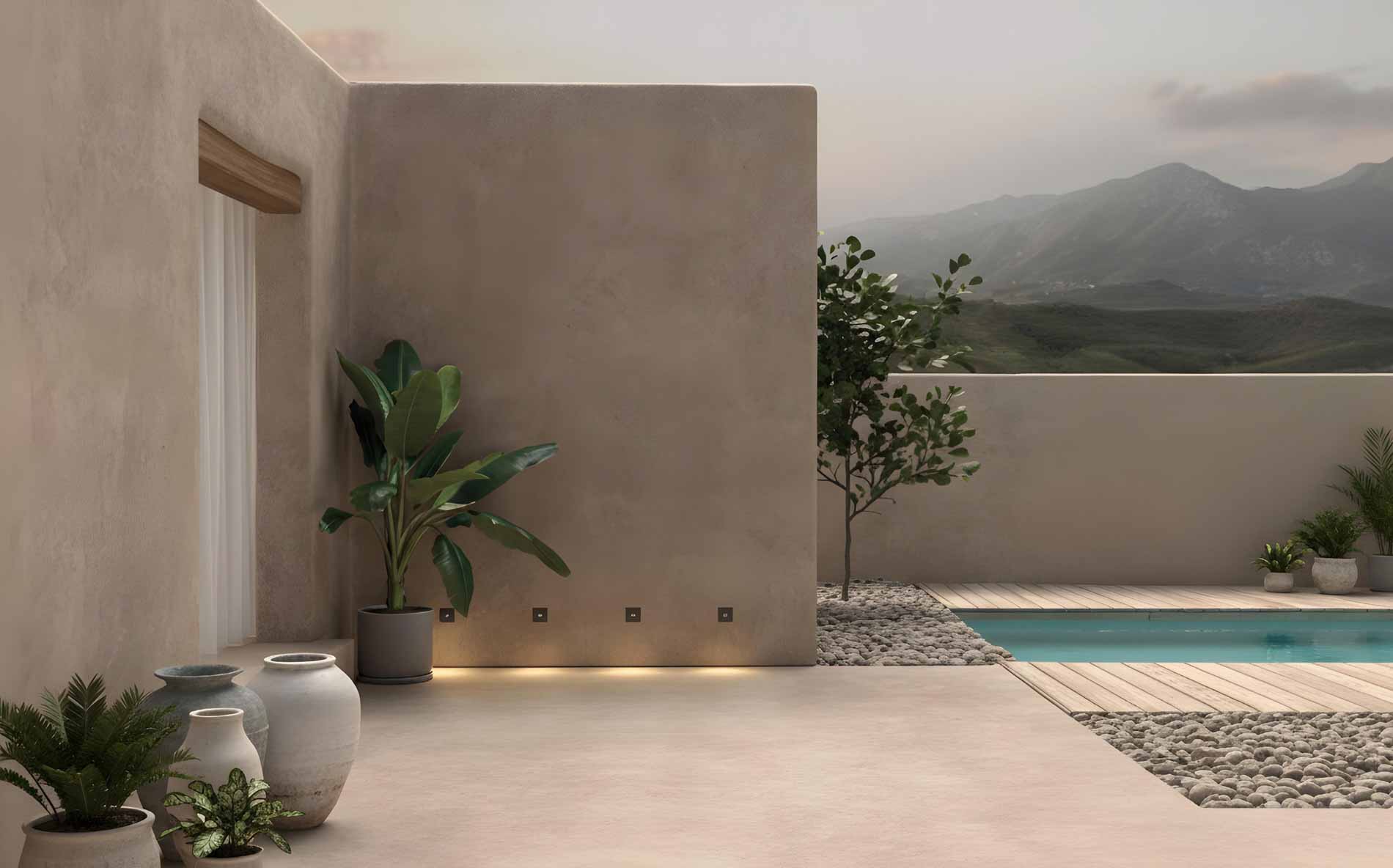 LedsC4 presenta Click, un empotrable de pared diseñado para facilitar la instalación.