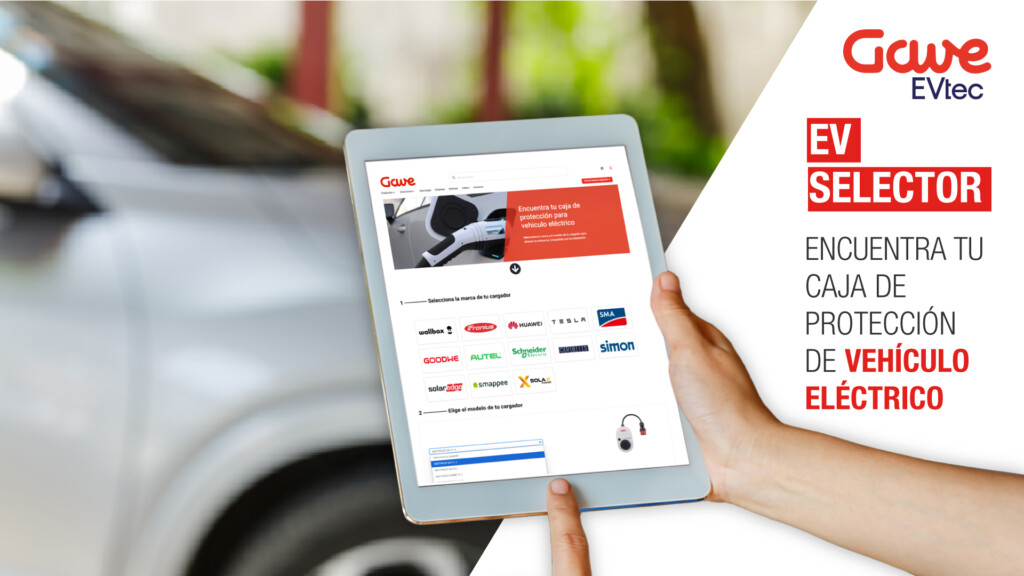 GAVE presenta EV Selector: una herramienta online para elegir la caja de protección adecuada en puntos de recarga.