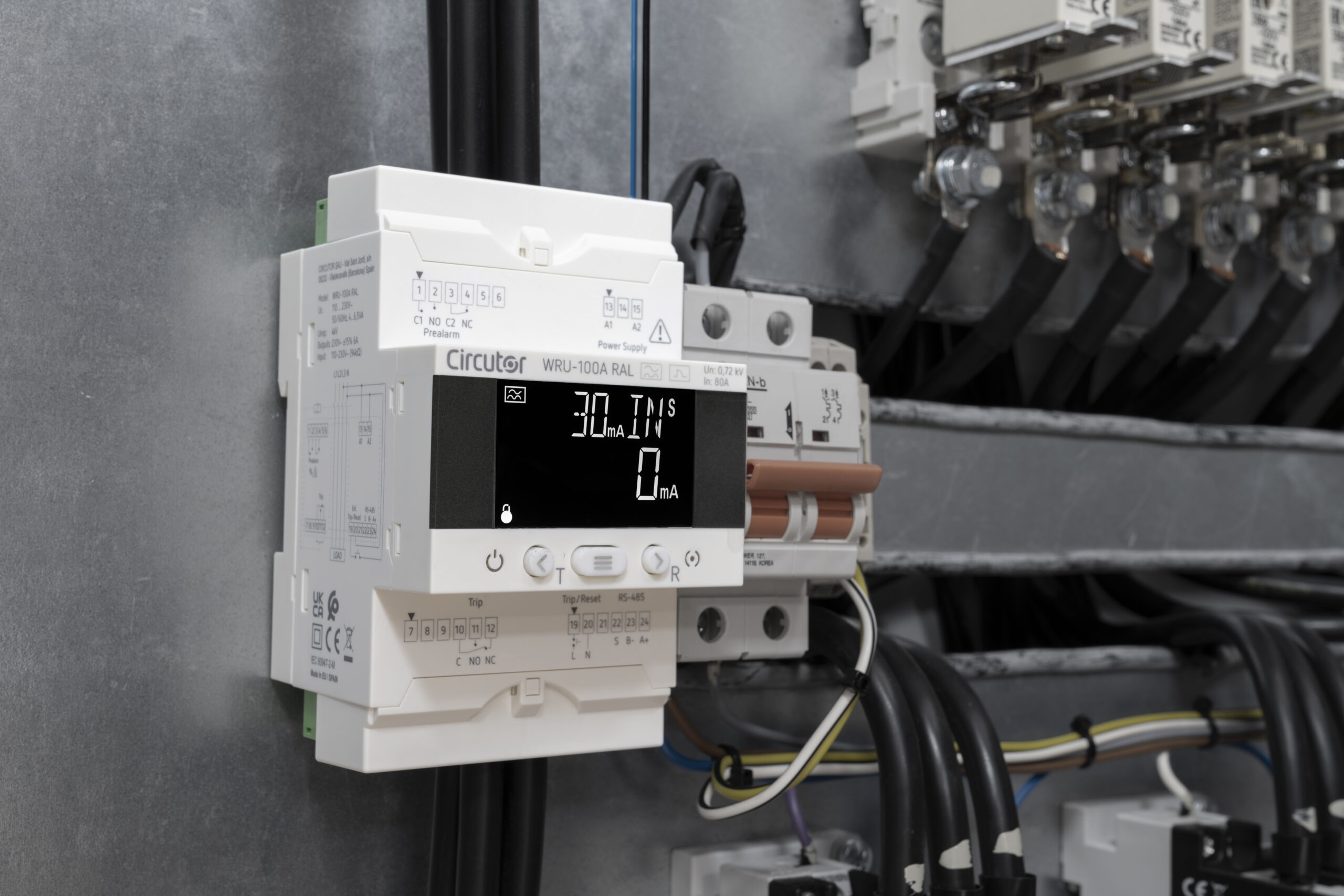 Circutor presenta WRU-100A, un nuevo relé diferencial ultrainmunizado para mejorar la continuidad de las instalaciones.