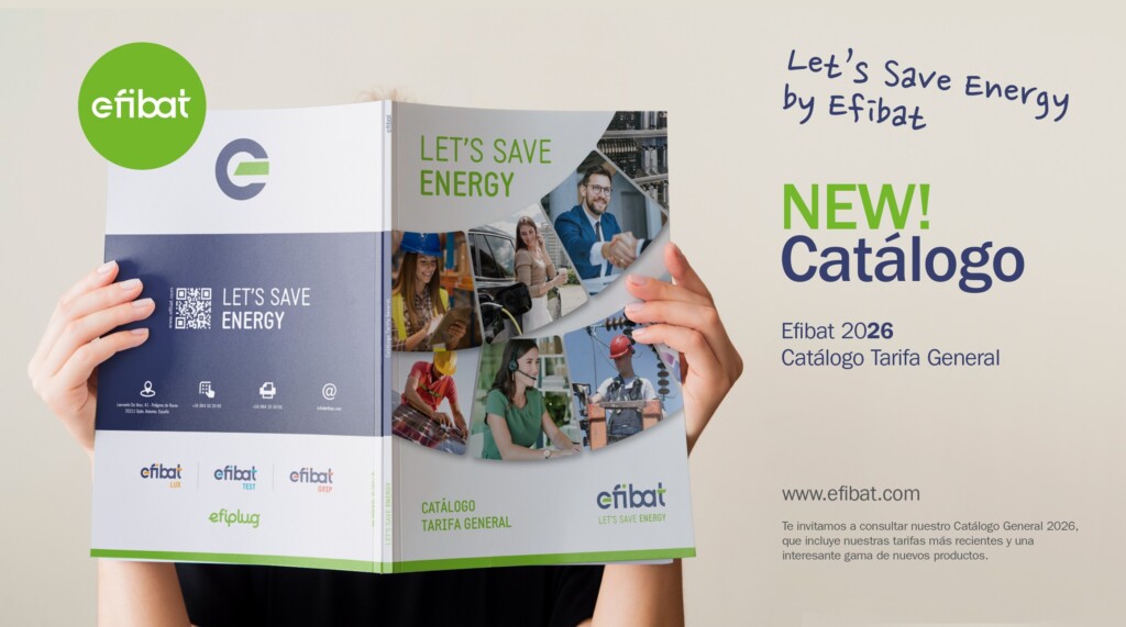 EFIBAT publica su nuevo Catálogo-Tarifa 2026 con novedades en calidad de energía, eficiencia y movilidad eléctrica