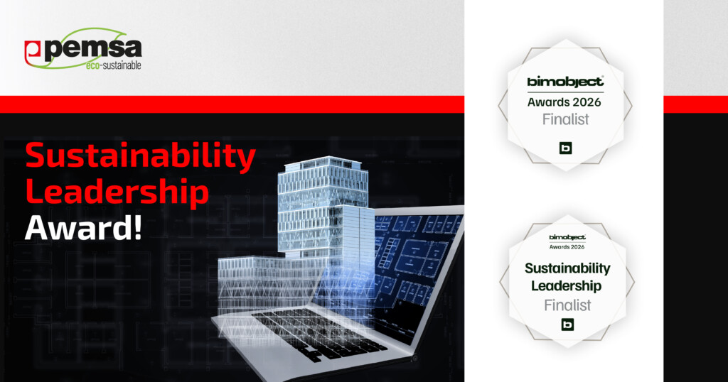 Pemsa, finalista en los BIM Object Awards 2026 por su apuesta por sostenibilidad y datos BIM