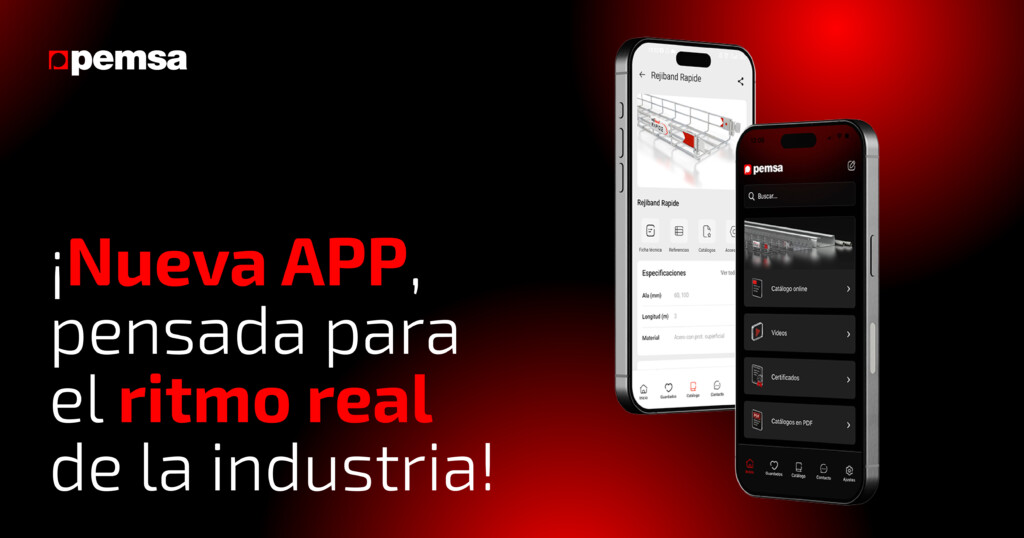 Pemsa actualiza su app: más rápida, más visual y con nuevas funciones pensadas para el trabajo técnico.