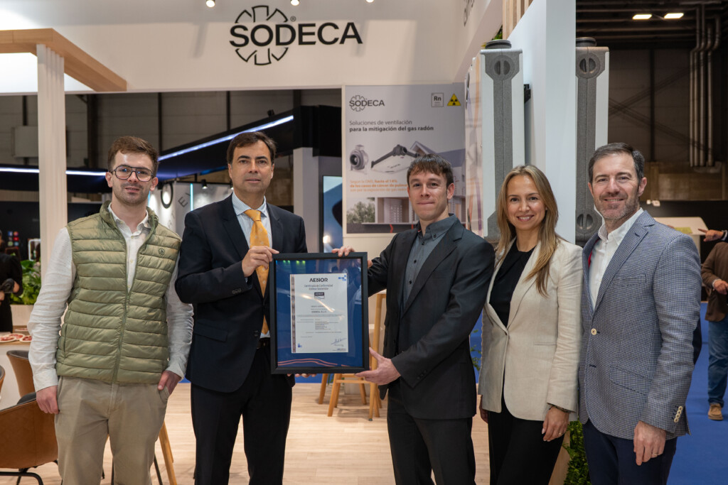 SODECA logra el certificado de prediseño “Edificio Sostenible” de AENOR para su sede central.