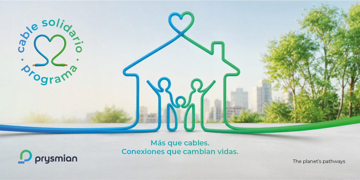 Prysmian lanza Cable Solidario para impulsar proyectos de rehabilitación social con impacto positivo.
