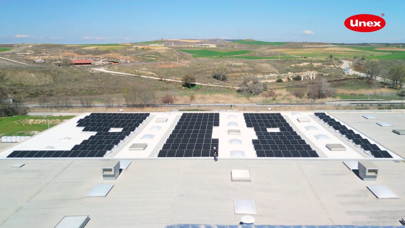 Unex aporta su especialización a una instalación fotovoltaica industrial en Madrid.