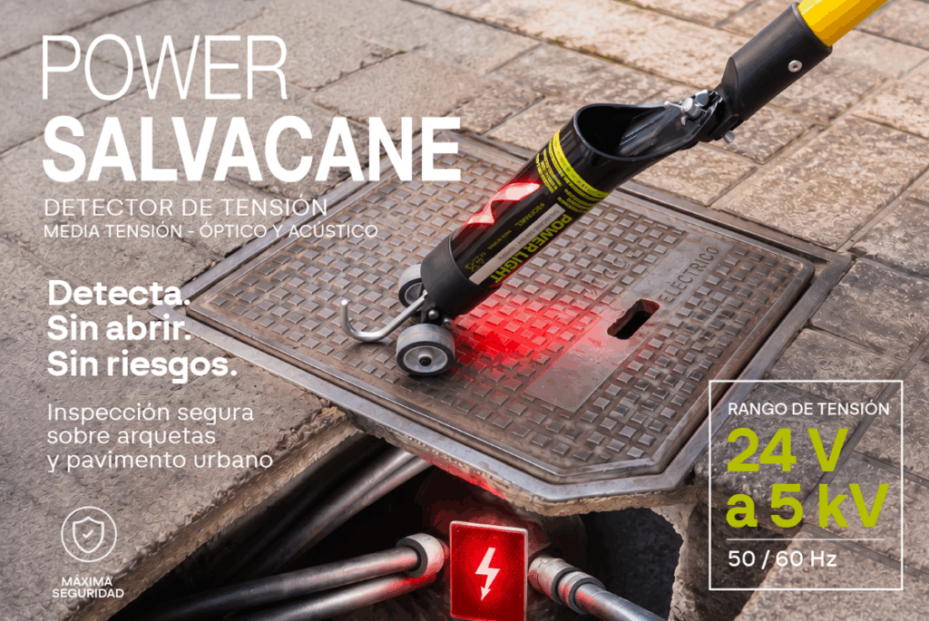 SOFAMEL presenta POWER SALVACANE: inspección más segura de arquetas y pavimentos metálicos sin abrir el registro.