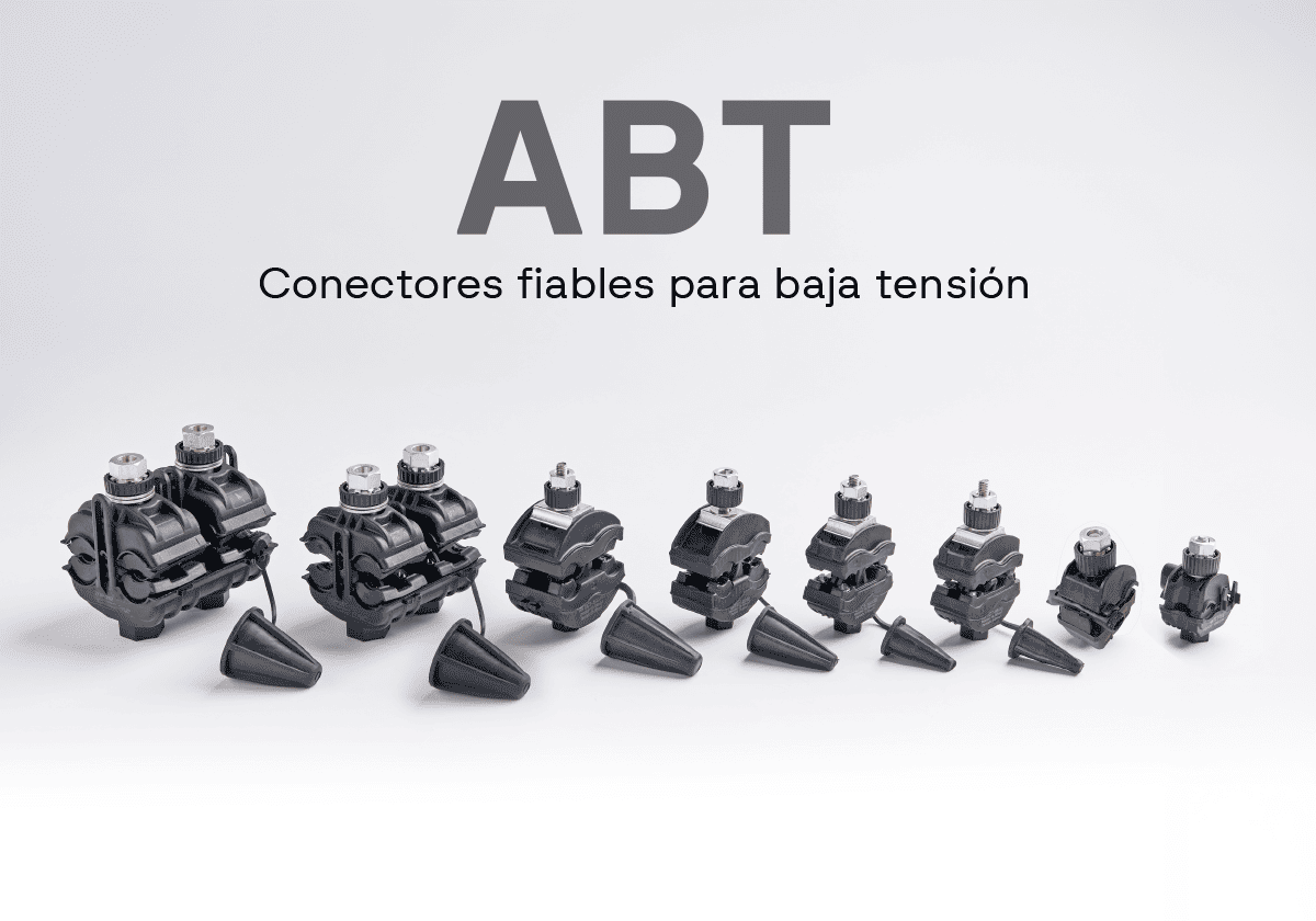 Conectores de perforación de aislamiento ABT/CT: derivaciones más rápidas y seguras en redes aéreas de baja tensión.