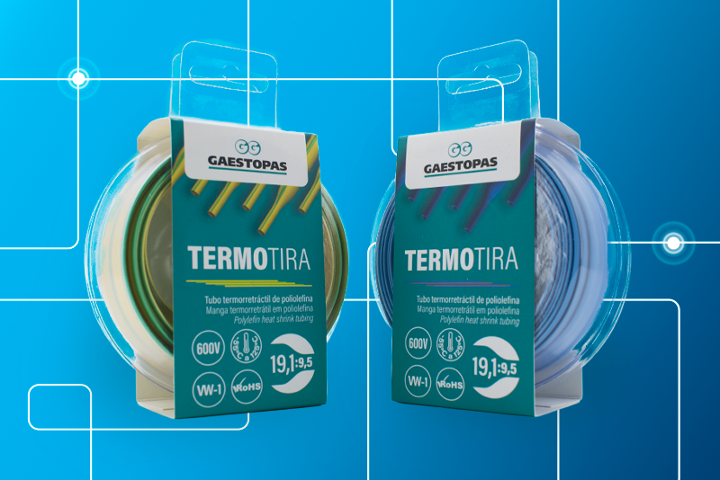 TERMOTIRA de GAESTOPAS: tubo termorretráctil en formato bolsillo para reparaciones rápidas en campo.