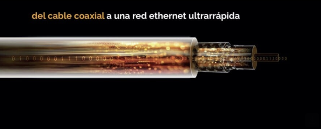 ¿Conoces una red coaxial ultrarrápida que no cambia la infraestructura existente?